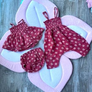 Angel Baby 0-3 months matching set.